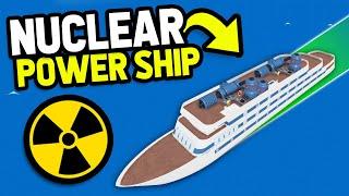 NUCLEAR POWER UPDATE in Roblox Cruise Ship Tycoon