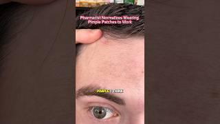 Yes, I’m a pharmacist and I still wear pimple patches in public. #acne #skincare #pharmacistlife