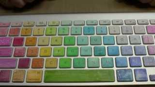 How To Turn Your Old Apple Keyboard Into A Colorful Masterpiece With Copic Markers.