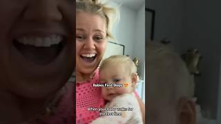 Parents bestest reactions to babies first steps for the first time ️