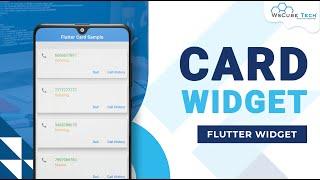 Flutter Card Widget - Explained [Hindi]