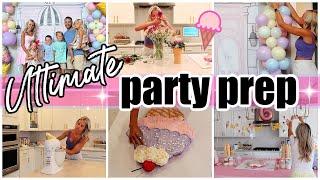 *NEW* ULTIMATE PARTY PREP WITH MY ICE CREAM THEME BIRTHDAY PARTY AT HOME TIFFANI BEASTON HOMEMAKING