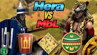 Lithuanians vs Aztecs | 1v1 Arabia | vs MbL | AoE2