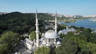 Ottoman Istanbul Eyup Sultan Mosque I Eyüo Sultan Camii Şerifi 4K Drone Görüntüleri