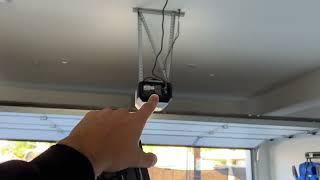 How to program Garage Door Opener (LiftMaster)