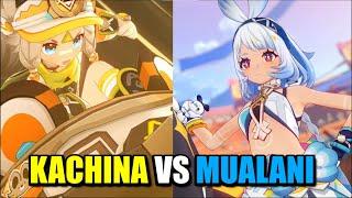 Kachina VS Mualani at Stadium of the Sacred Flame Natlan Genshin Impact