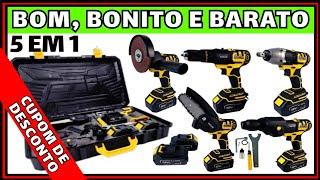 KIT FERRAMENTAS 5 EM 1 NAKASAKI NAKAN BRUSHLESS INTERCAMBIÁVEIS MULTIFUNÇÃO KIT MATRIX BLACK DECKER