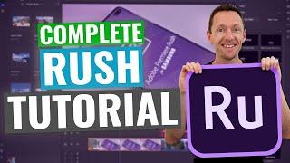 Adobe Rush Tutorial [UPDATED] - How to Edit Videos with Premiere Rush!