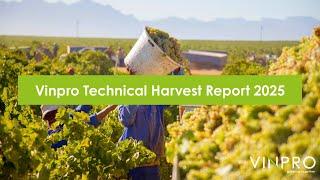 Vinpro Technical Harvest Report 2025
