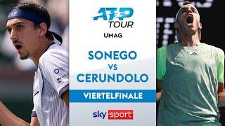 Sonego  vs. Cerúndolo  - Viertelfinale | Croatia Open Umag 2024 | Highlights