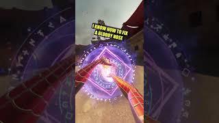 Spider-Man VR LEARNS MAGIC #vr #virtualreality #spiderman #gaming #benbu