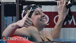 BACK TO BACK! Douglass defends 200IM World Title with dominant Doha swim | NBC Sports