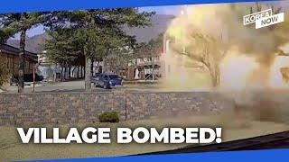 Rural South Korean village comes under accidental attack!