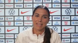 09/04/2021 - Interview with Alex Morgan on Carli Lloyd