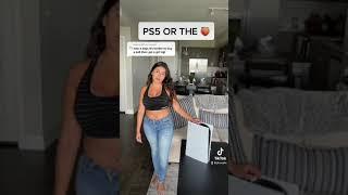WHEN YOUR GF IS THE SAME HEIGHT AS THE PS5 #shorts