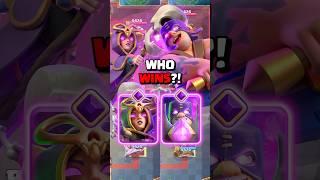New Evolution Witch VS Evolved Executioner Who Will Win?!  #clashroyale #shorts