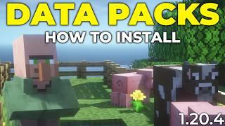 How To Download & Install Data Packs in Minecraft (1.20.4)