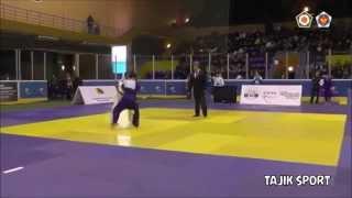 JUDO EUROPEAN CUP CADETS TVER 2014 50 PONGRACZ Bence (HUN) NAZAROV Firdavs (TJK)