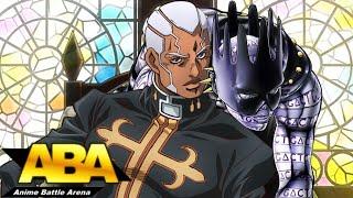 ABA Enrico Pucci Has the Godliest Move Set Like It Was (Made in Heaven) | Anime Battle Arena