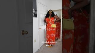HOW TO WEAR COLOR THIS SUMMER  #midsizestyle #summerdresses