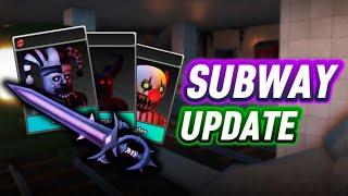 THE SUBWAY UPD! / Survive the Killer Roblox 