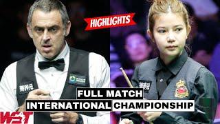 Ronnie O'Sullivan vs Mink Nutcharut Full Match Highlights | International Championship Snooker 2024