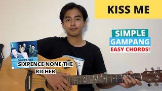 CHORD SIMPLE GAMPANG (Kiss Me - Sixpence None The Richer) (Tutorial Gitar) VIRAL!