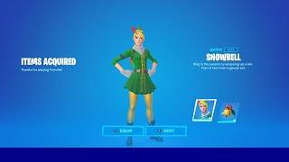 How To Get Snowbell Elf Skin NOW FREE In Fortnite! (Unlock Snowbell elf Skin) Free Snowbell Skin