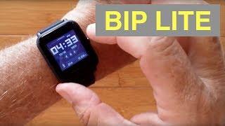 XIAOMI HUAMI AMAZFIT BIP LITE Fitness Smartwatch "Always On" Screen Missing GPS: Unboxing & 1st Look