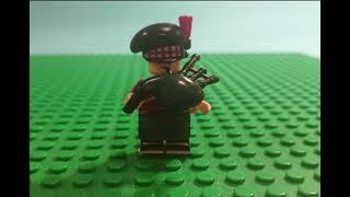 Lego meme Bonnie Dundee - Bagpipes U.K 1800 years Napoleonick wars#lego #napoleon #Napoleonickwars