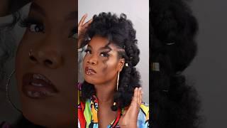 Y’all Need to Try This Cute Natural Hairstyle For Black Women! #naturalhair #naturalhairstyles
