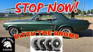 Disc Brake Conversion - Step By Step Installation Guide (1967 Ford Mustang)