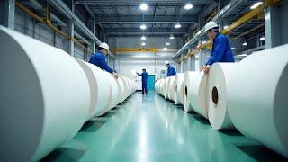 How Toilet Paper Is Made inside Factories - Toilet Paper Making Process