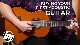 Buying your first Acoustic Guitar | Better Music