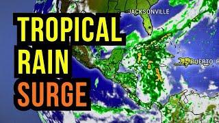 Tropical System Brings Flood Threat...