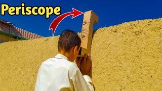 Make Periscope  Using Cardboard At Home