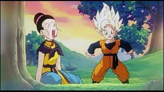 goten se transforma en ssj  por primera vez y golpea a su mamá (1080p-HD)