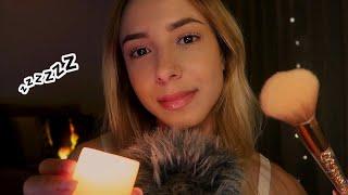 ASMR ️ 1h de atenção pessoal e ambiente escuro (sussurros, afirmações positivas, cafuné)