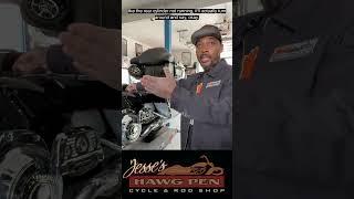 Jesse Talking Us Through His Repair On A Harley Davidson 02 Sensor #custombikes #milwaukee