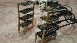 Duino Coin Mining Rig Using 8 ESP8266