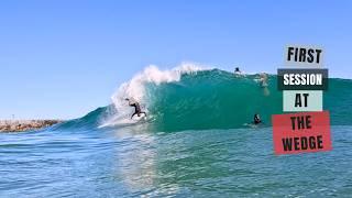 CHAOTIC WEDGE SHOREBREAK BODYBOARDING