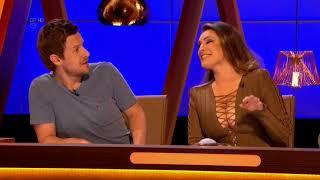 Kelly Brook in very revealing dress on gameshow