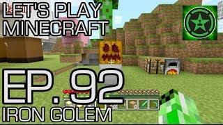 Let's Play Minecraft: Ep. 92 - Iron Golem