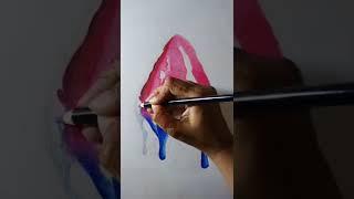 strawberry pencil colour drawing | #shorts #art #youtubeshorts #drawing | SOUJUZ DRAWING