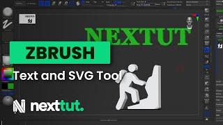 ZBRUSH TUTORIAL | Text and SVG Tool