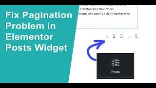 Resolving Elementor Post Pagination Refresh Issue