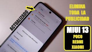 Como Eliminar TODA La Publicidad en MIUI 13 | Actualizado