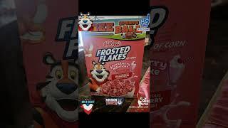 I heard this new   frosted flakes is 10 out of 10 that what my friend money told me and I try  