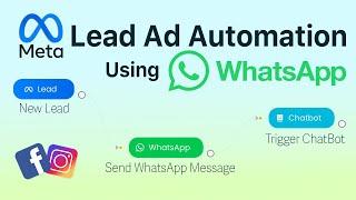 Facebook & Instagram Lead Ad Automation using WhatsApp - High Conversion for Your Meta Lead ad