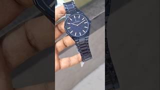 Leforce 3999 glossy blue slim sleek men watch #watches #accessories #style #mensfashion